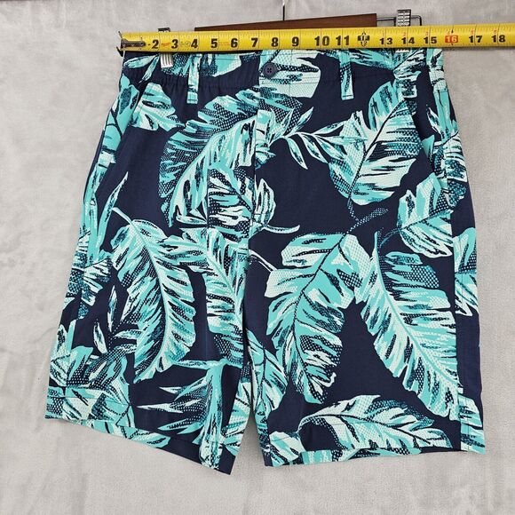 Under Armour Mens Performance Golf Chino Shorts‎ Size 32 Floral Blue - Picture 4 of 8